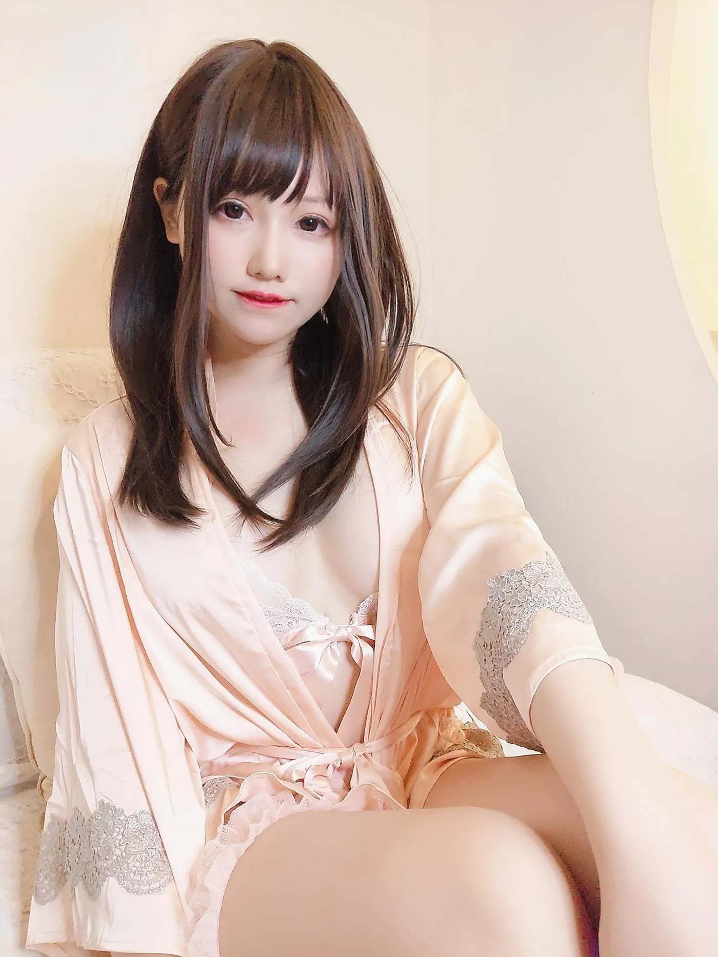 Nyako喵子 – NO.29 妄想彼女同棲生活-睡衣本限量赠品 [52P]插图6